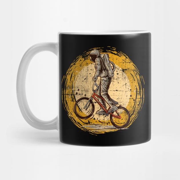 BMX LIFE Gift/ Astronaut freestyle/ bmx bike Gift by UranusArts